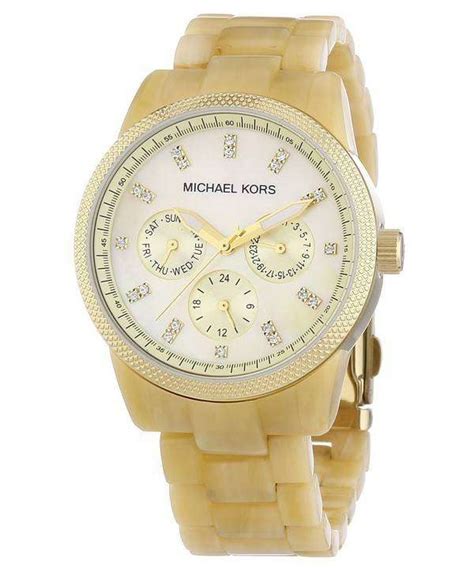 michael kors 5039 size|Michael Kors Jet Set Horn Ladies Watch MK5039 .